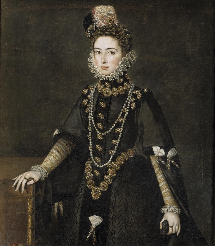 Portrait of Catalina Michaela, Duchess of Savoy (1585)